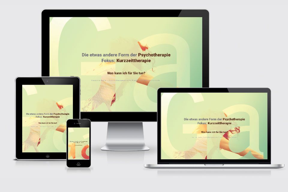 Website Psychotherapie Hermann Galle® | Neue Website ist online!